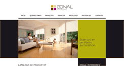 Desktop Screenshot of gonal.com.mx